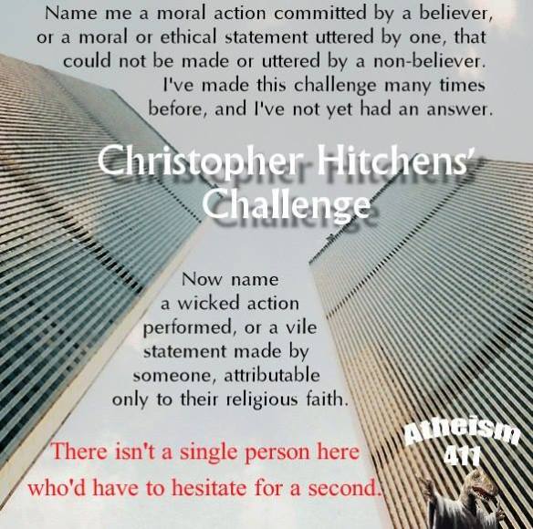 Christopher Hitchens' Challange