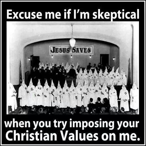CHRISTIAN BIGOTRY