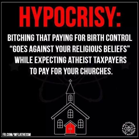 RELIGIOUS HYPOCRISY