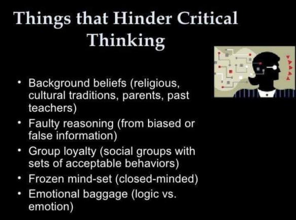 CRITICAL THINKING